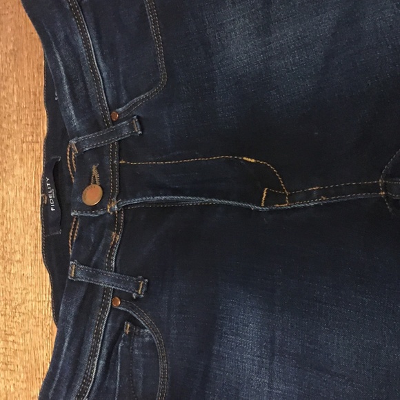 Fidelity Jean, SOLA mid-rise, ankle, chevy blue, size 26, NWOT - Picture 2 of 9